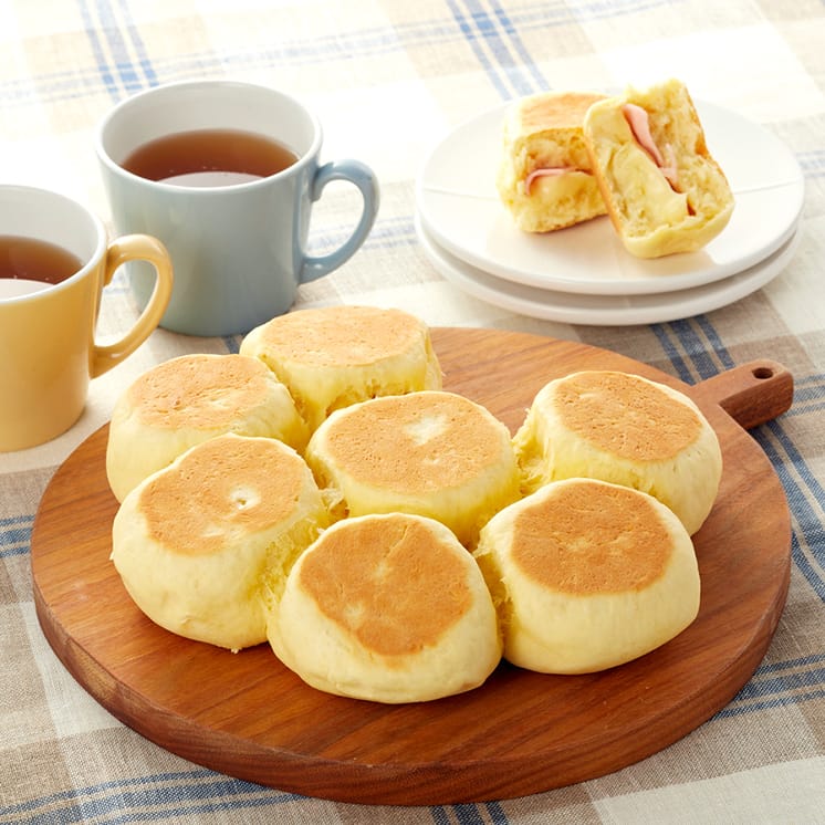 フライパンでちぎりパン