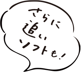 さらに追いソフトも！